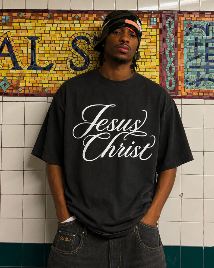 "JESUS CHRIST" TEE