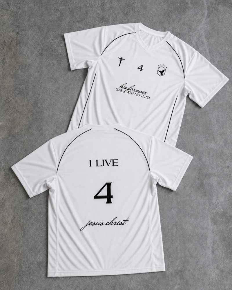 "I LIVE 4 JESUS CHRIST" JERSEY