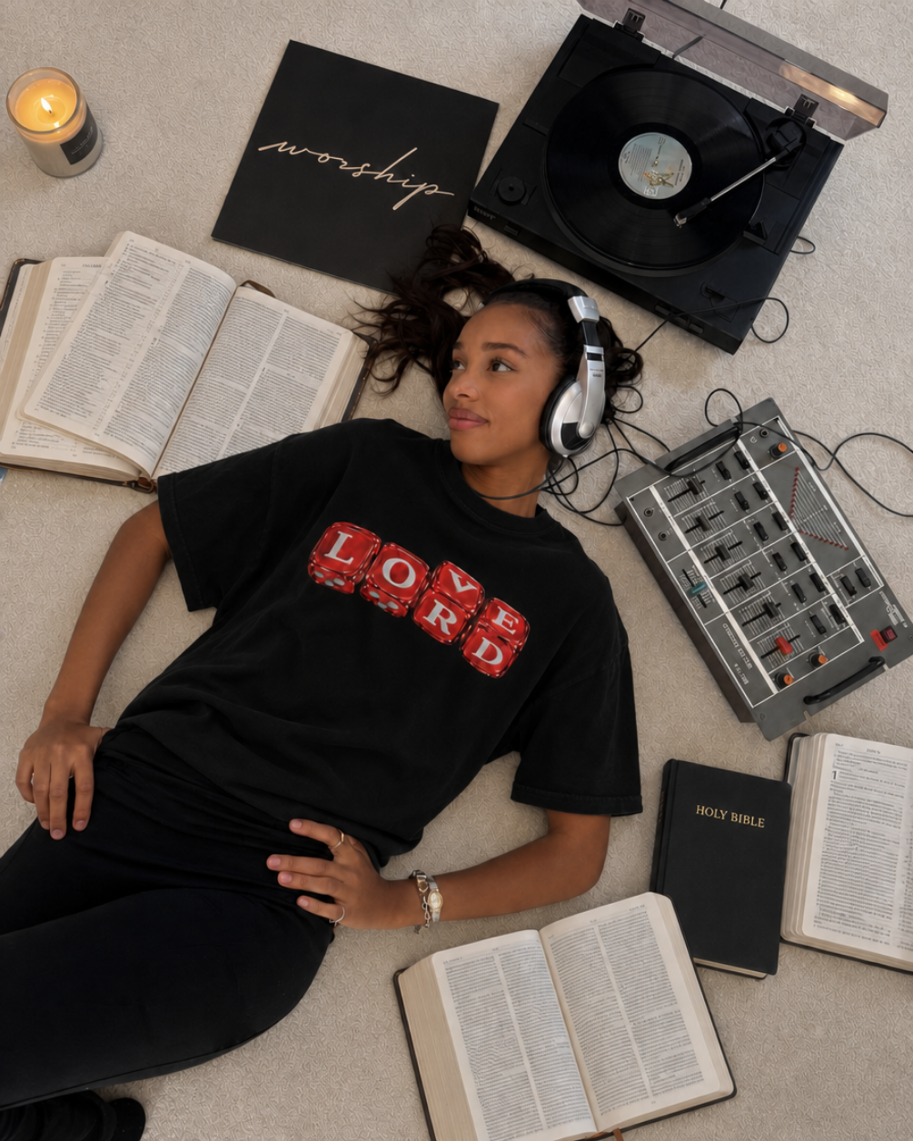"LOVE LORD" TEE