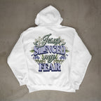 "Jesus silenced my Fear" Premium Oversized Hoodie